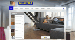 Desktop Screenshot of benoma.cz