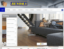 Tablet Screenshot of benoma.cz